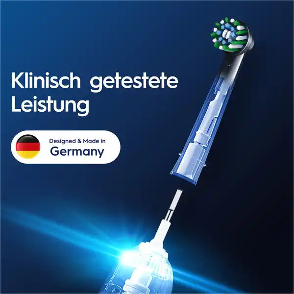 Bild 4 von Oral-B Aufsteckbürsten Pro CrossAction Schwarz