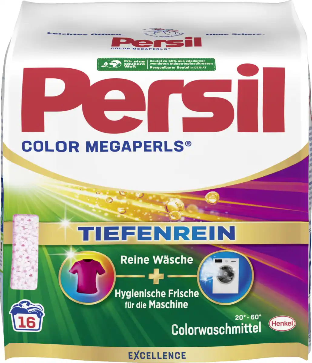 Bild 1 von Persil Colorwaschmittel Megaperls 16 WL