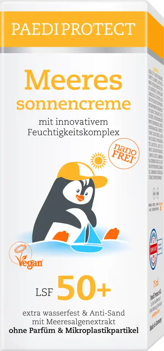 Bild 1 von PAEDIPROTECT Meeressonnencreme LSF 50+, 75 ml