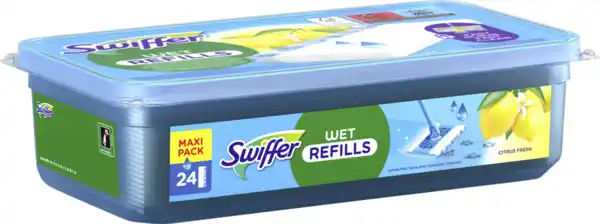 Bild 2 von Swiffer Wet Feuchte Bodentücher Nachfüller Citrus
