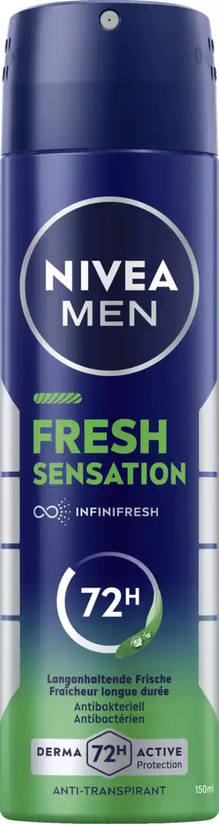 Bild 1 von NIVEA MEN Fresh Sensation Deodorant Spray, 150 ml