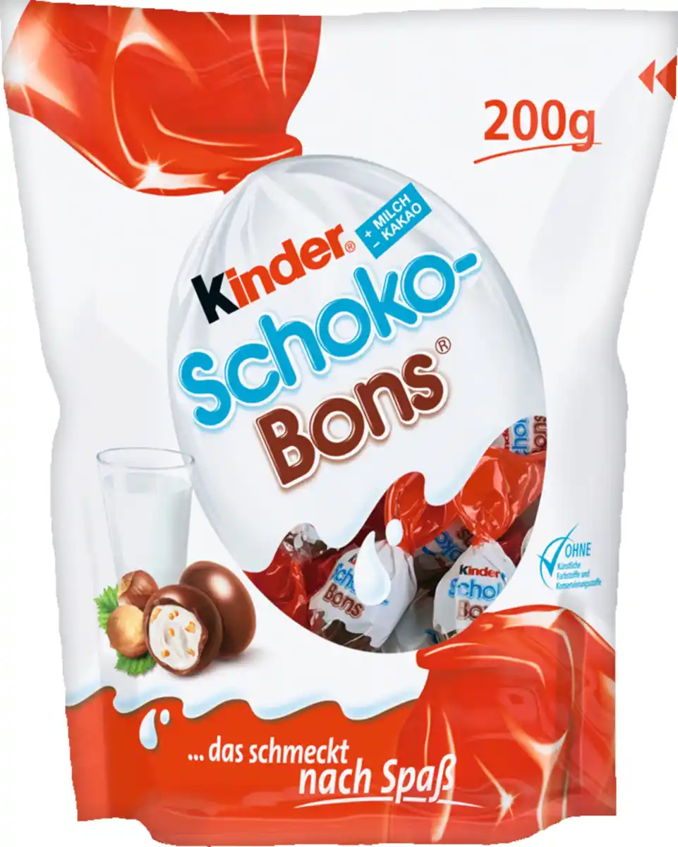 Bild 1 von Ferrero Kinder Schoko-Bons, 200 g