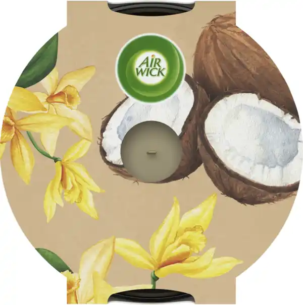 Bild 3 von Air Wick Duftkerze Französische Vanille + Kokosnuss, 220 g