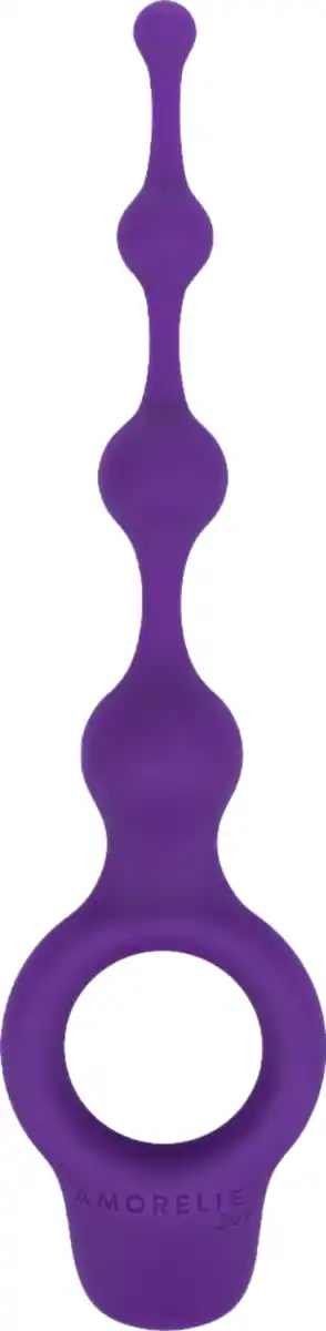 Bild 3 von AMORELIE Joy Analkette Glare lila