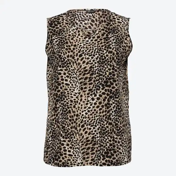 Bild 3 von Damen-Top mit Leo-Muster, große Größen