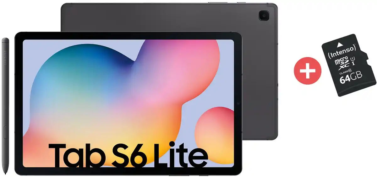 Bild 1 von Galaxy Tab S6 Lite 2024 WiFi Tablet + Dein Geschenk: Intenso microSDXC (64GB) Speicherkarte