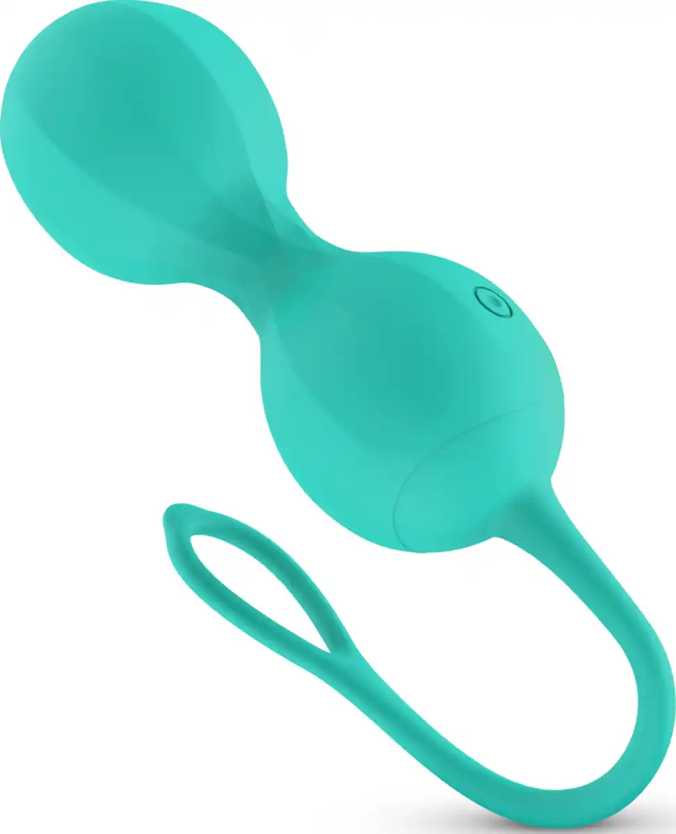 Bild 2 von AMORELIE Joy Vibrierende Liebeskugeln Shimmer türkis