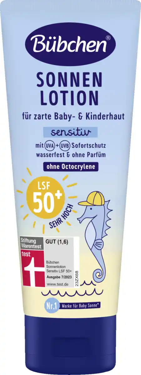 Bild 1 von Bübchen Sonnenlotion Sensitiv LSF 50+, 100 ml
