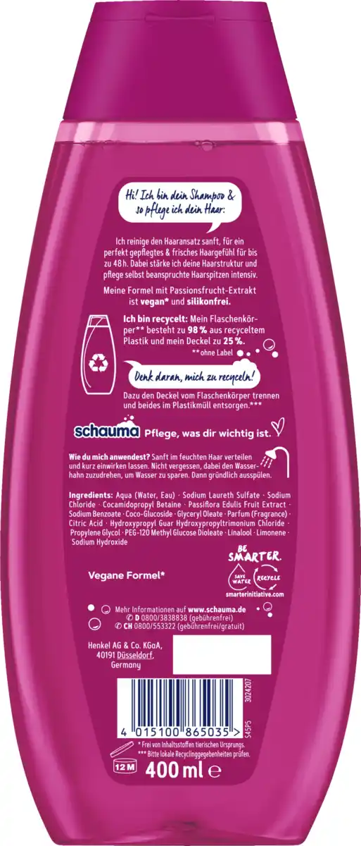 Bild 2 von Schauma Shampoo Fresh it Up!, 400 ml