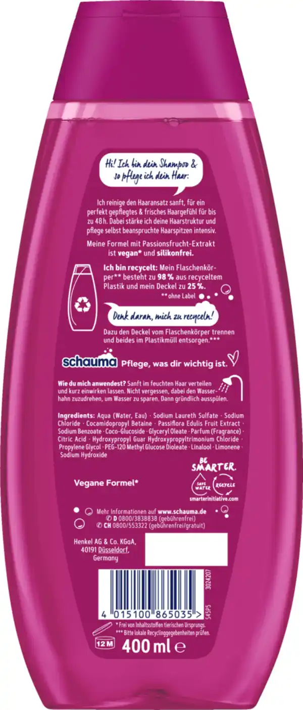 Bild 2 von Schauma Shampoo Fresh it Up!, 400 ml