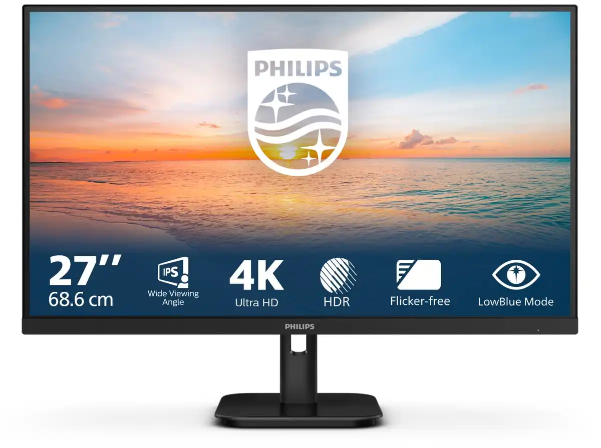 Bild 1 von 27E1N1800A/00 69 cm (27") TFT-Monitor mit LED-Technik schwarz / F