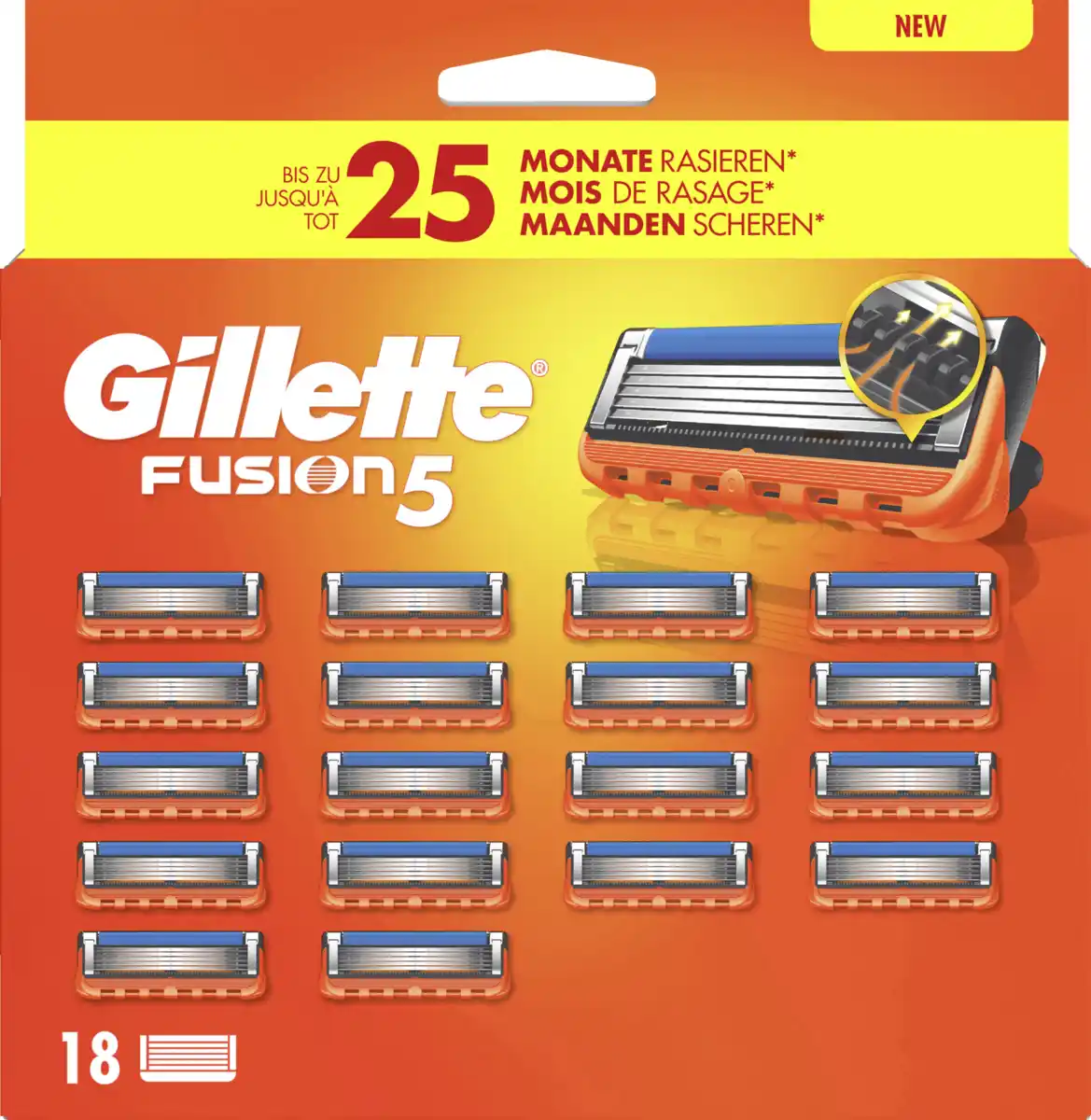 Bild 1 von Gillette Fusion5 Rasierklingen