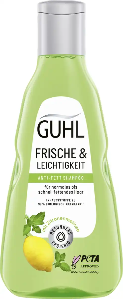 Bild 1 von Guhl Frische & Leichtigkeit Anti-Fett Shampoo, 250 ml