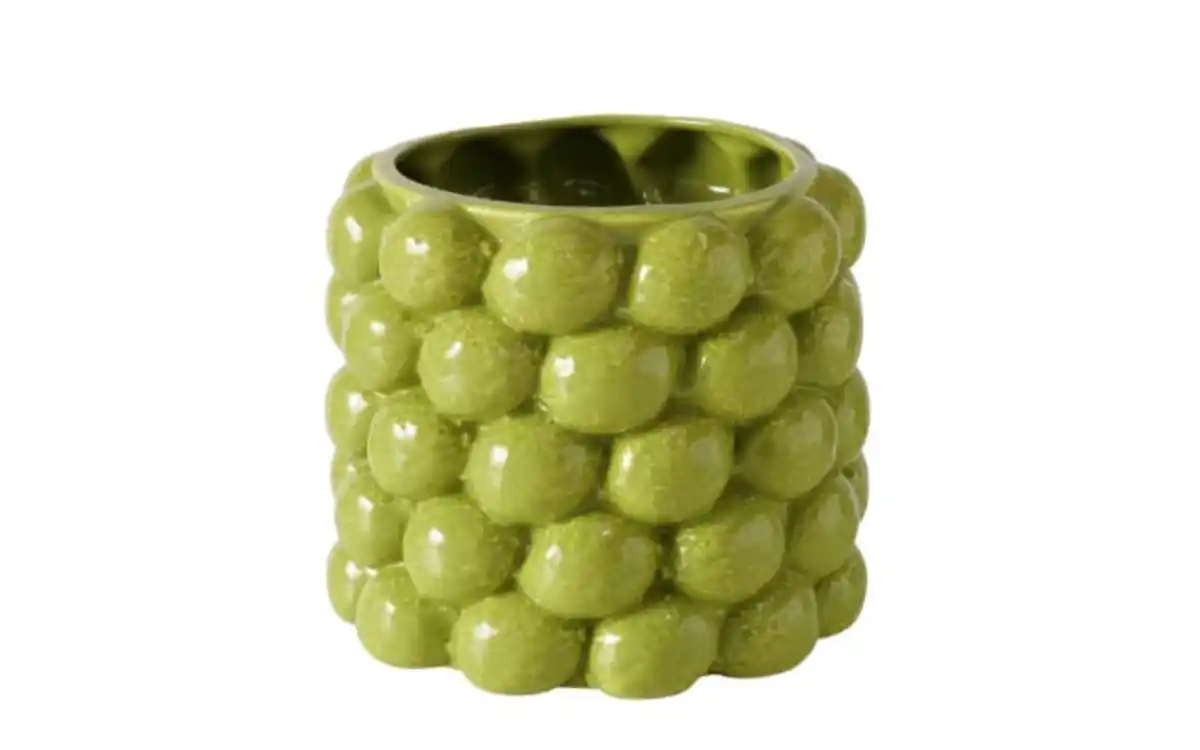 Bild 2 von Übertopf Lime, grün, 16 cm