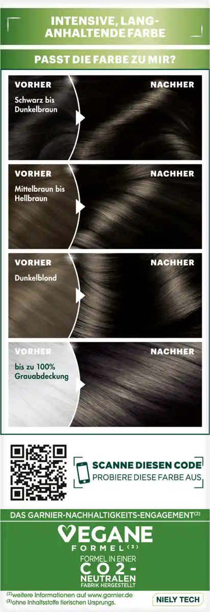 Bild 3 von Garnier Nutrisse Ultra Crème Coloration Dauerhafte Pflege-Haarfarbe 3 Espresso Dunkelbraun