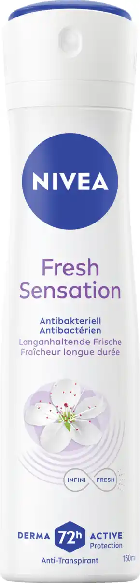 Bild 1 von NIVEA Fresh Sensation Anti-Transpirant Spray, 150 ml