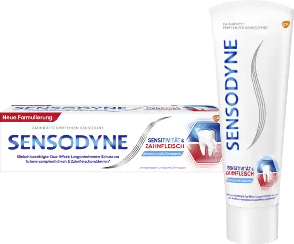 Bild 4 von Sensodyne Sensitivität & Zahnfleisch Zahnpasta, 75 ml