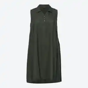 Damen-Kleid mit Polo-Kragen, große Größen