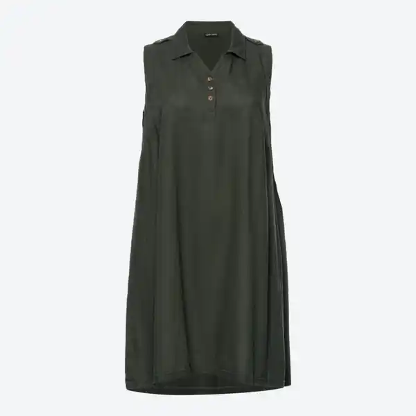 Bild 2 von Damen-Kleid mit Polo-Kragen, große Größen