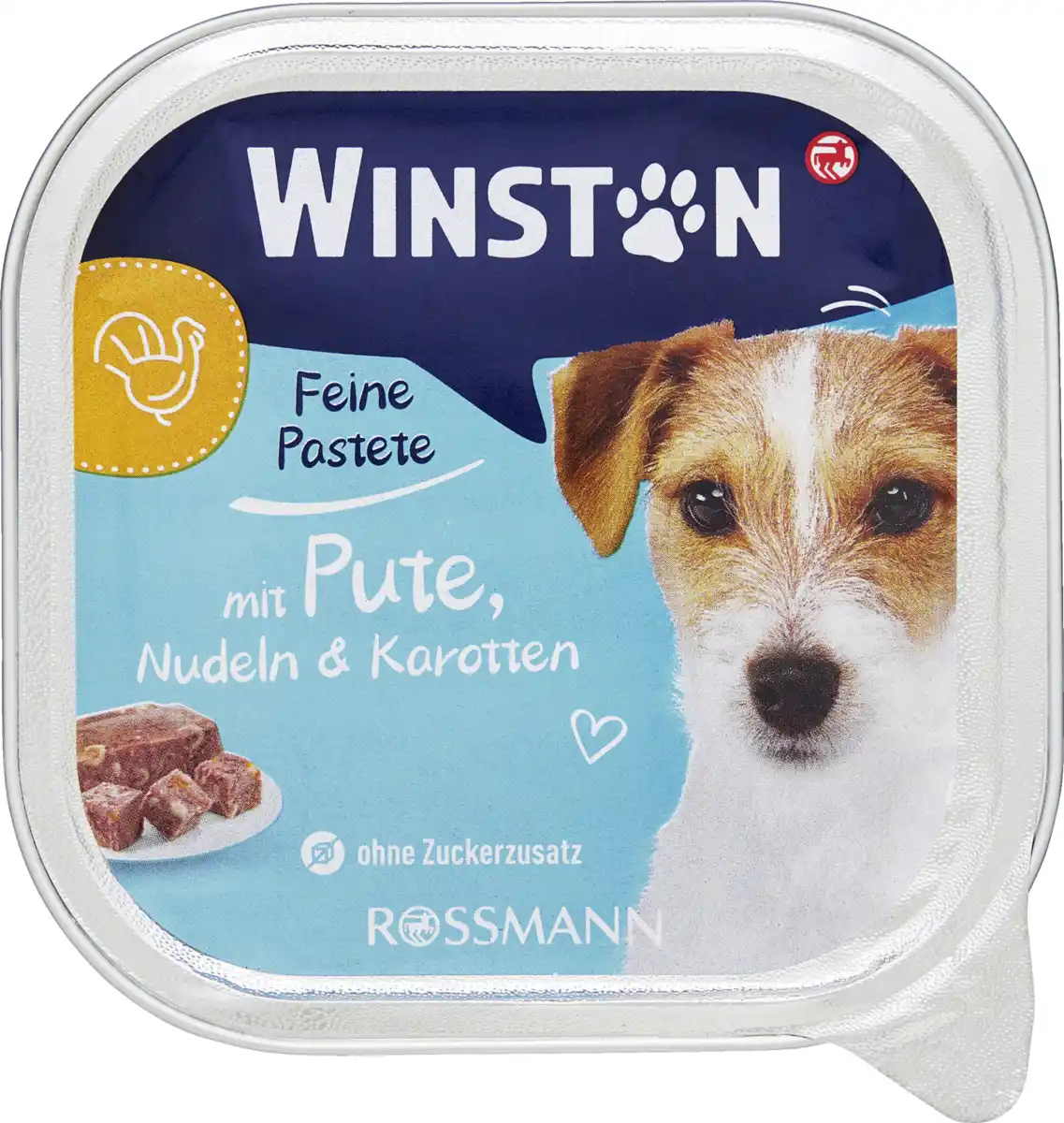 Bild 1 von Winston Schlemmer-Menü mit Pute, Nudeln & Karotten, 300 g