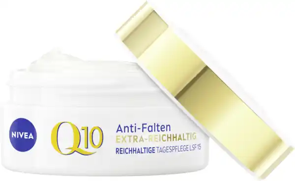Bild 4 von NIVEA Q10 Anti-Falten Extra-Reichhaltige Tagespflege Trockene Haut LSF 15, 50 ml