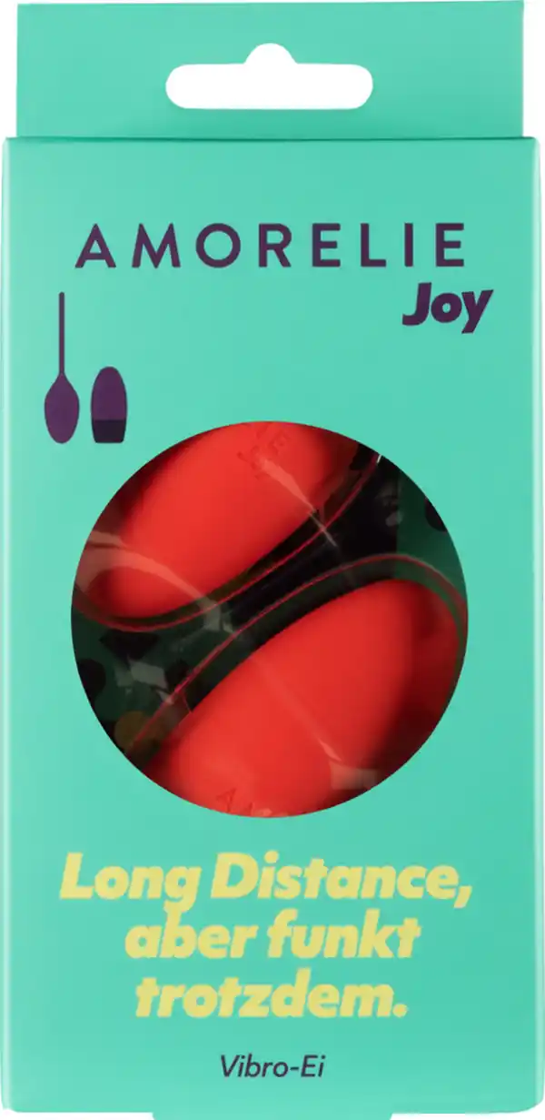 Bild 1 von AMORELIE Joy Vibro-Ei Whirl rot