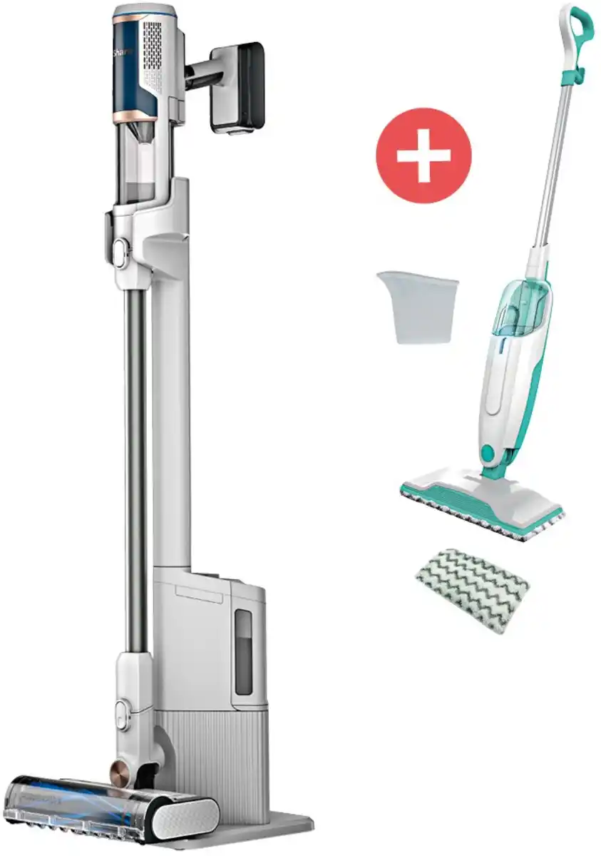 Bild 1 von BU3521EU Akkusauger + Dein Geschenk: Shark S1000EU Dampfreiniger