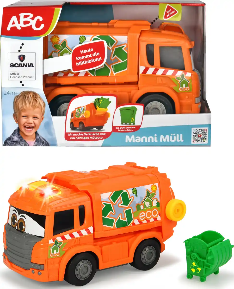 Bild 1 von Dickie Toys ABC Manni Müll Fahrzeug