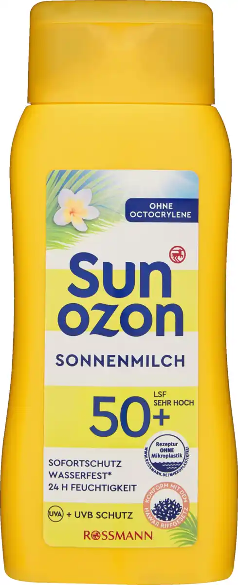 Bild 1 von sunozon Classic Sonnenmilch LSF 50+, 200 ml
