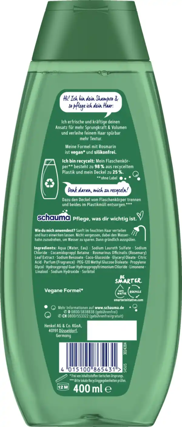 Bild 2 von Schauma Shampoo Fresh Volume, 400 ml