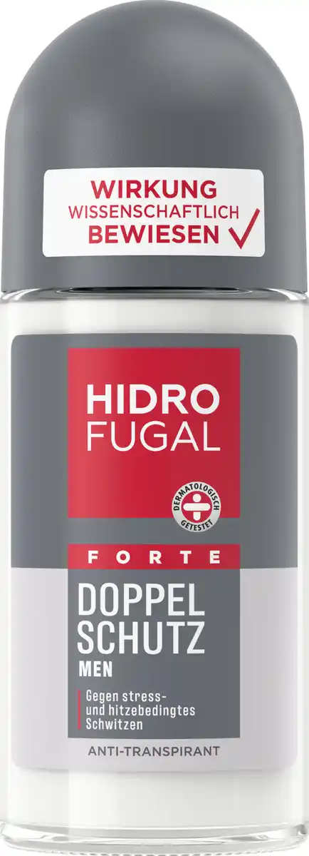 Bild 1 von Hidrofugal FORTE Doppel Schutz Anti-Transpirant Roll On MEN, 50 ml