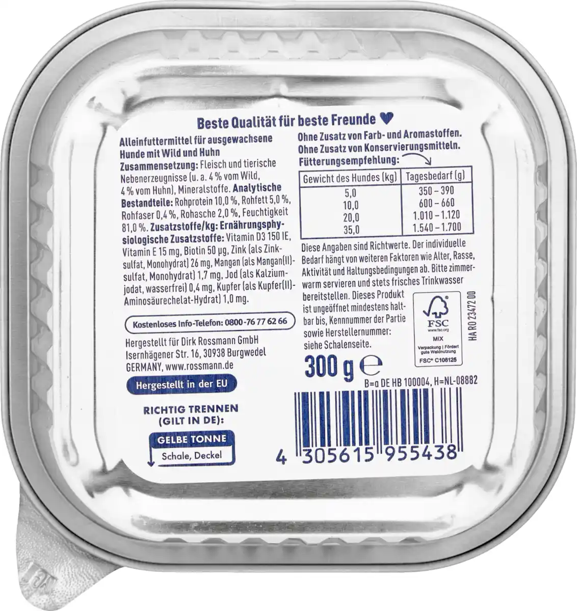 Bild 2 von Winston Schlemmer-Menü Wild & Geflügel, 300 g