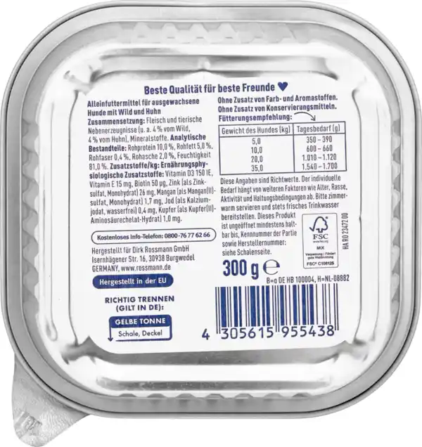 Bild 2 von Winston Schlemmer-Menü Wild & Geflügel, 300 g