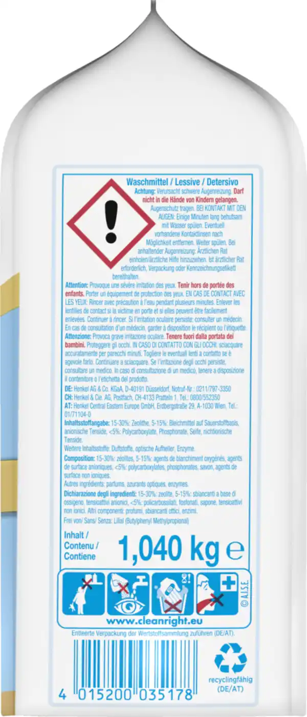 Bild 2 von Persil Megaperls Sensitive Vollwaschmittel 16 WL