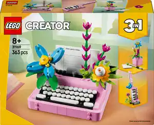 LEGO CREATOR 31169 Schreibmaschine mit Blumen