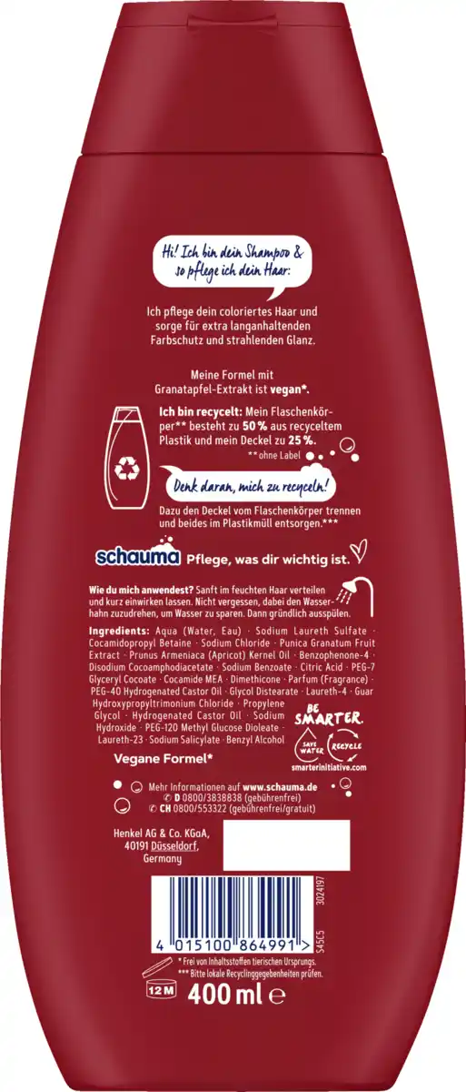 Bild 2 von Schauma Shampoo Color Glanz, 400 ml