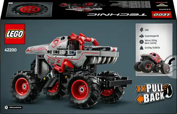 Bild 3 von LEGO TECHNIC 42200 Monster Jam™ ThunderROARus™