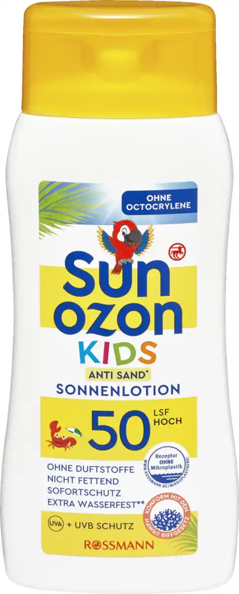 Bild 1 von sunozon Kids Anti Sand* Sonnenlotion LSF 50, 200 ml