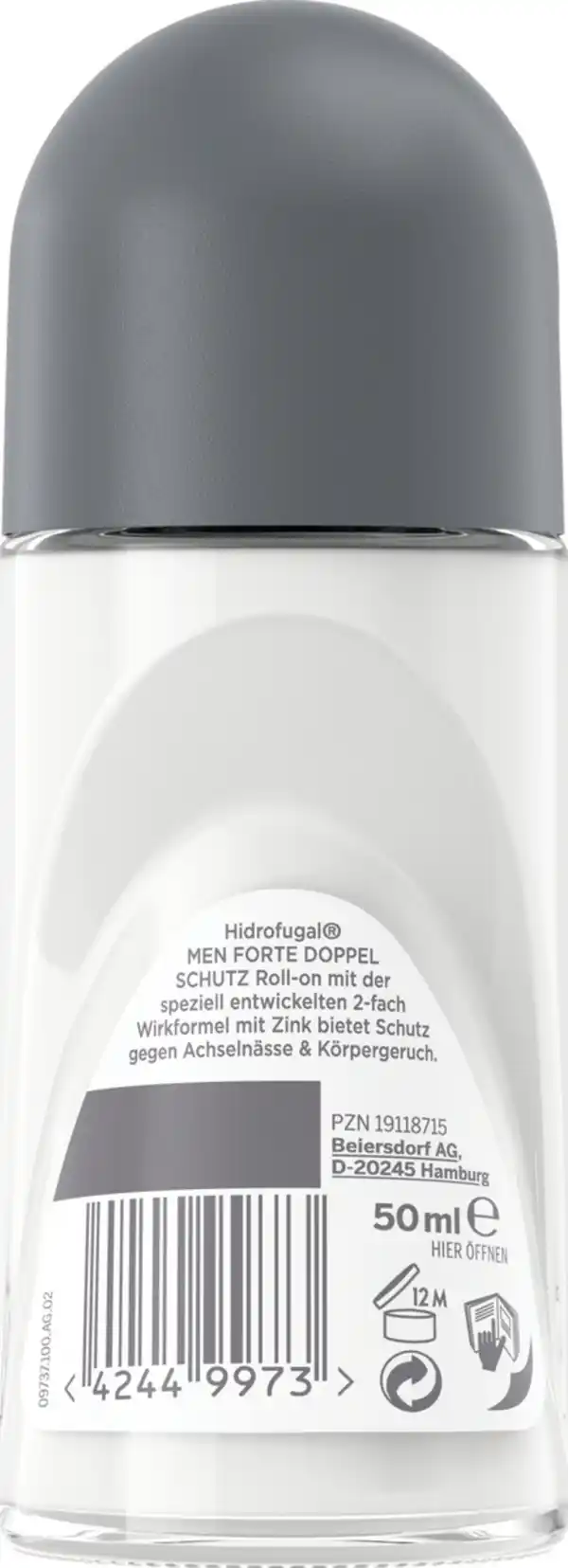 Bild 2 von Hidrofugal FORTE Doppel Schutz Anti-Transpirant Roll On MEN, 50 ml