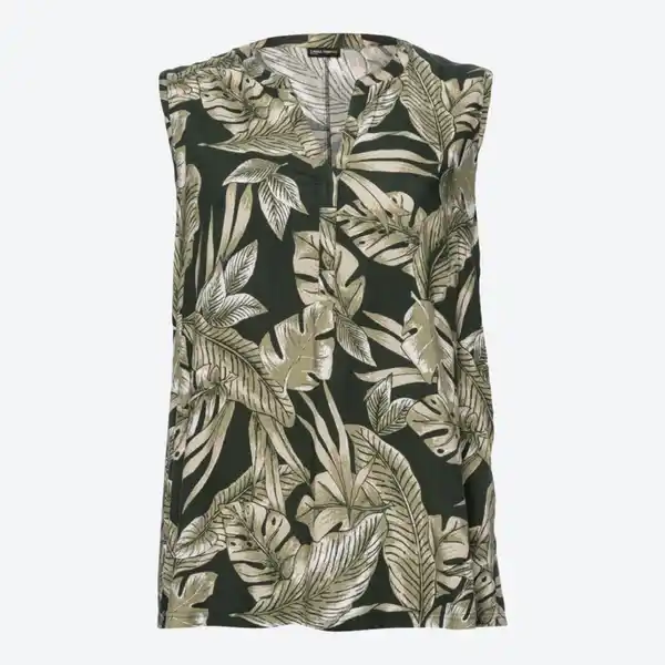 Bild 2 von Damen-Bluse mit modischem Druck, große Größen