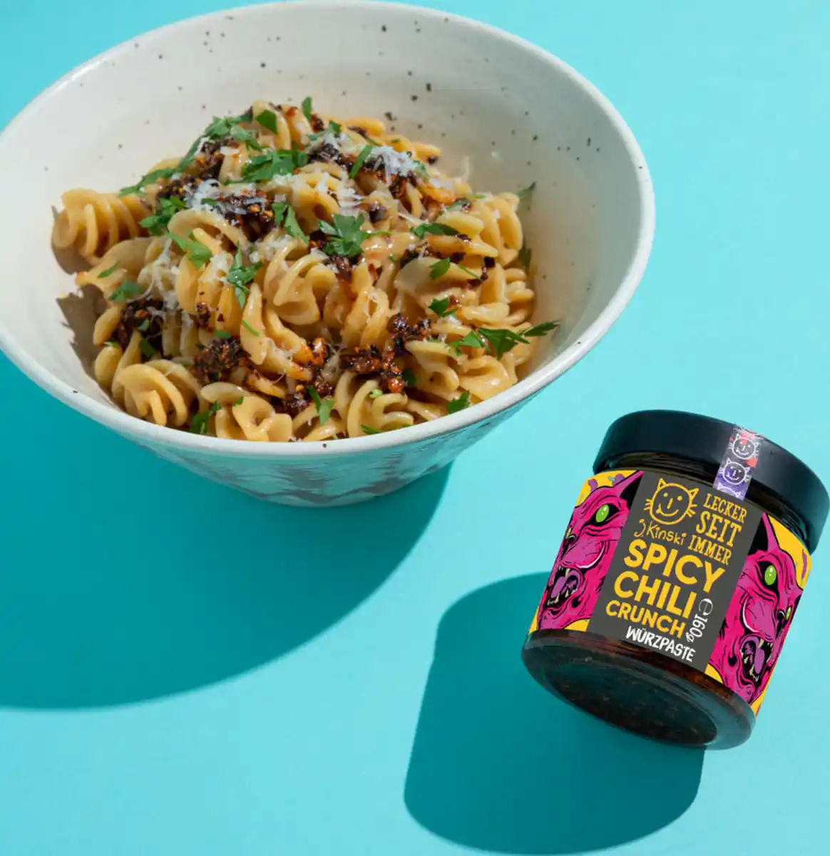 Bild 2 von J.Kinski Bio Spicy Chili Crunch, 160 g