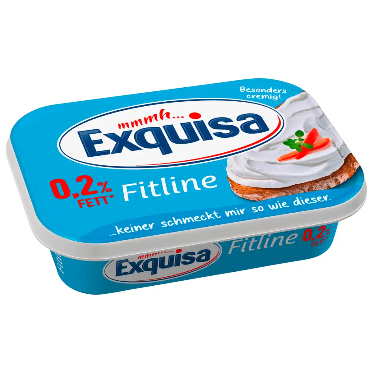 Bild 1 von Exquisa Frischkäse Fitline Natur 200g