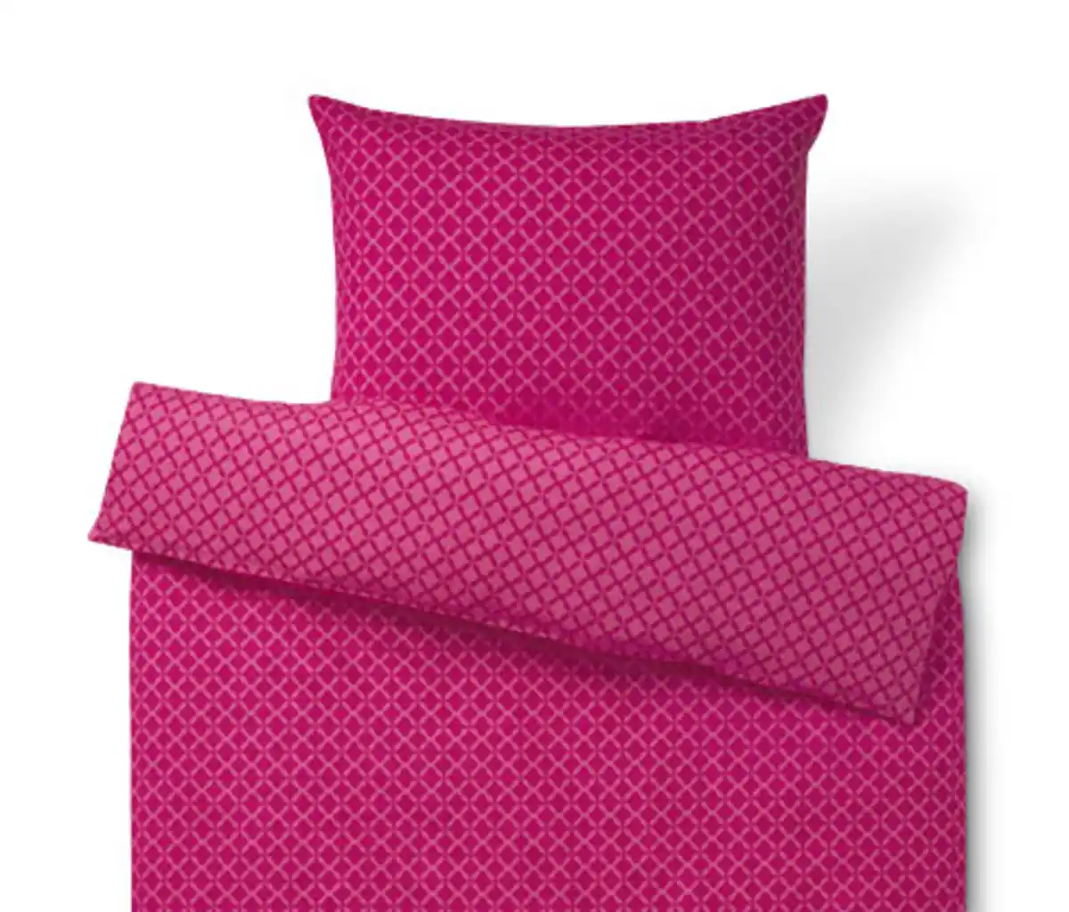 Bild 1 von Microfaser-Bettwäsche, pink, Normalgröße