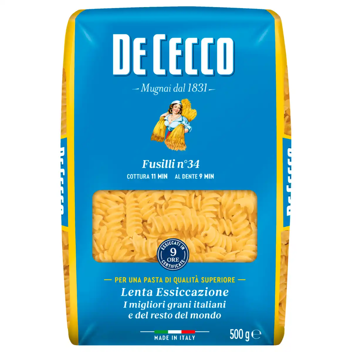 Bild 1 von De Cecco Fusilli Nr.34 500g