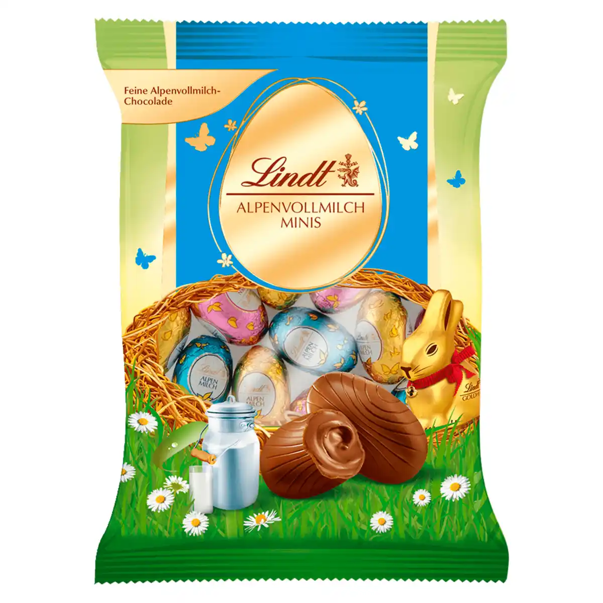 Bild 1 von Lindt Osternest Alpenmilch Mini-Eier 100g