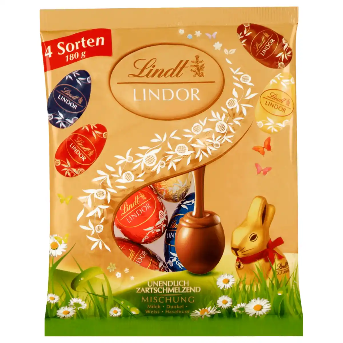 Bild 1 von Lindt Lindor Ostereier Mischung 180g