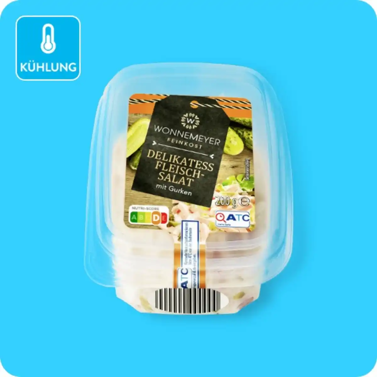 Bild 1 von WONNEMEYER Fleischsalat, versch. Sorten