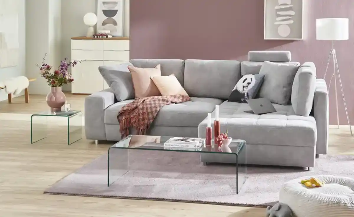Bild 2 von Couchtisch   ¦ transparent/klar ¦ Maße (cm): B: 55 H: 35 Tische > Couchtische - Möbel Kraft
