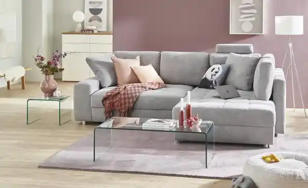 Bild 2 von Couchtisch   ¦ transparent/klar ¦ Maße (cm): B: 55 H: 35 Tische > Couchtische - Möbel Kraft