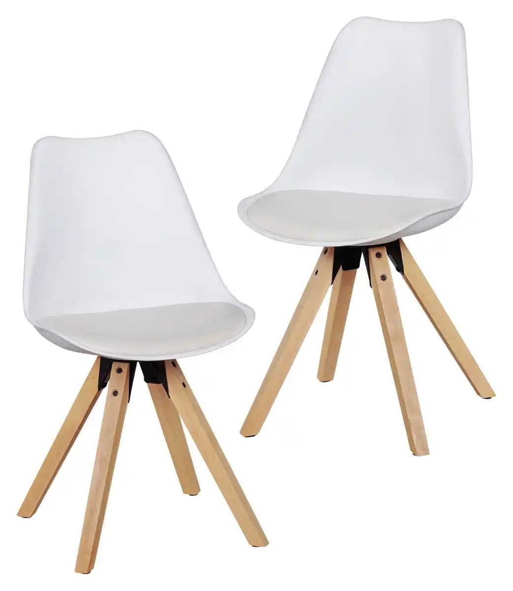 Bild 1 von Stuhl-Set in Weiß ´LIMA´, Weiß